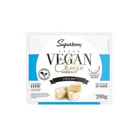 Queijo superbom vegano gourmet brie 200g