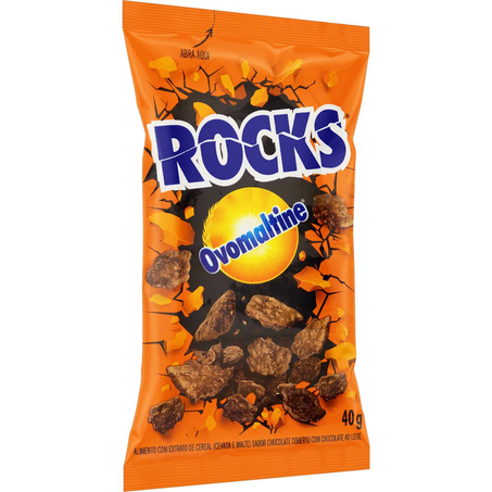 Chocolate Rocks 40g - Ovomaltine - Ao Leite