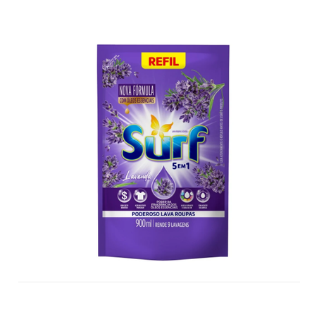 SABAO LIQUIDO SURF LAVANDA REFIL 900G