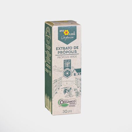EXTRATO DE PROPOLIS VERDE ORGANICO 30ML APISFLORA
