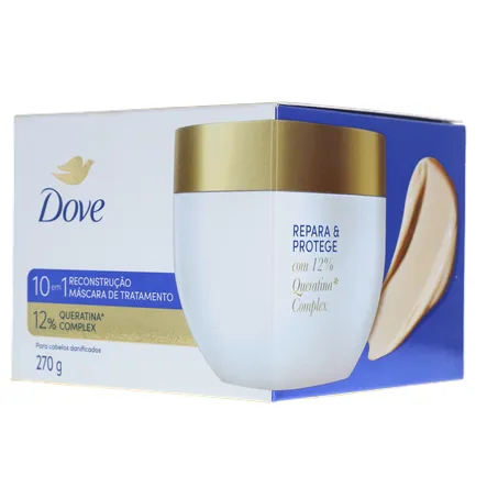 Máscara de Tratamento Dove Reconstrução10 Em 1 Pote com 270G  360-4