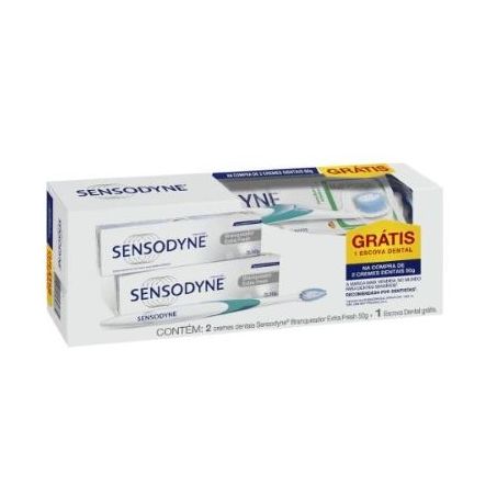KIT SENSODYNE ESCOVA D CR DENTE BRANQUEA KIT