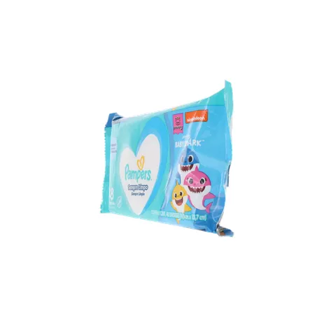 Lenços Umedecidos Pampers Sempre Limpo Baby Shark Pacote 48un 360-6