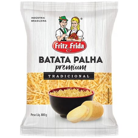 Batata palha fritz e frida 80g tradicional