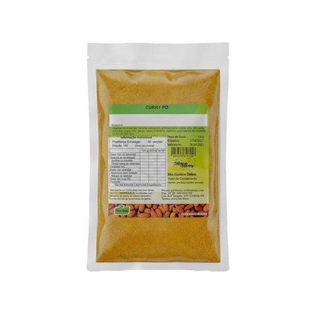 CURRY EM PÓ 100G