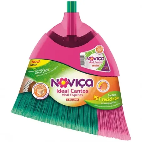 Vassoura Noviça Ideal Cantos Originalidade 1UN