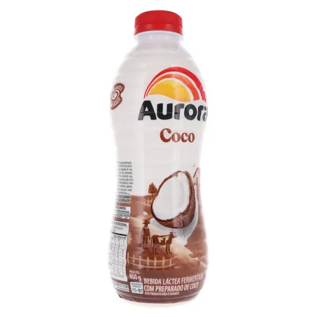 Bebida Láctea Fermentada Aurora Coco Frasco 850gr 360-14