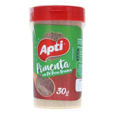 Pimenta Apti em Pó Pura Branca Embalagem 30G 360-1