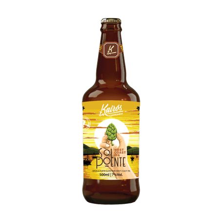 CERVEJA SOL POENTE WEST COAST IPA KAIRÓS