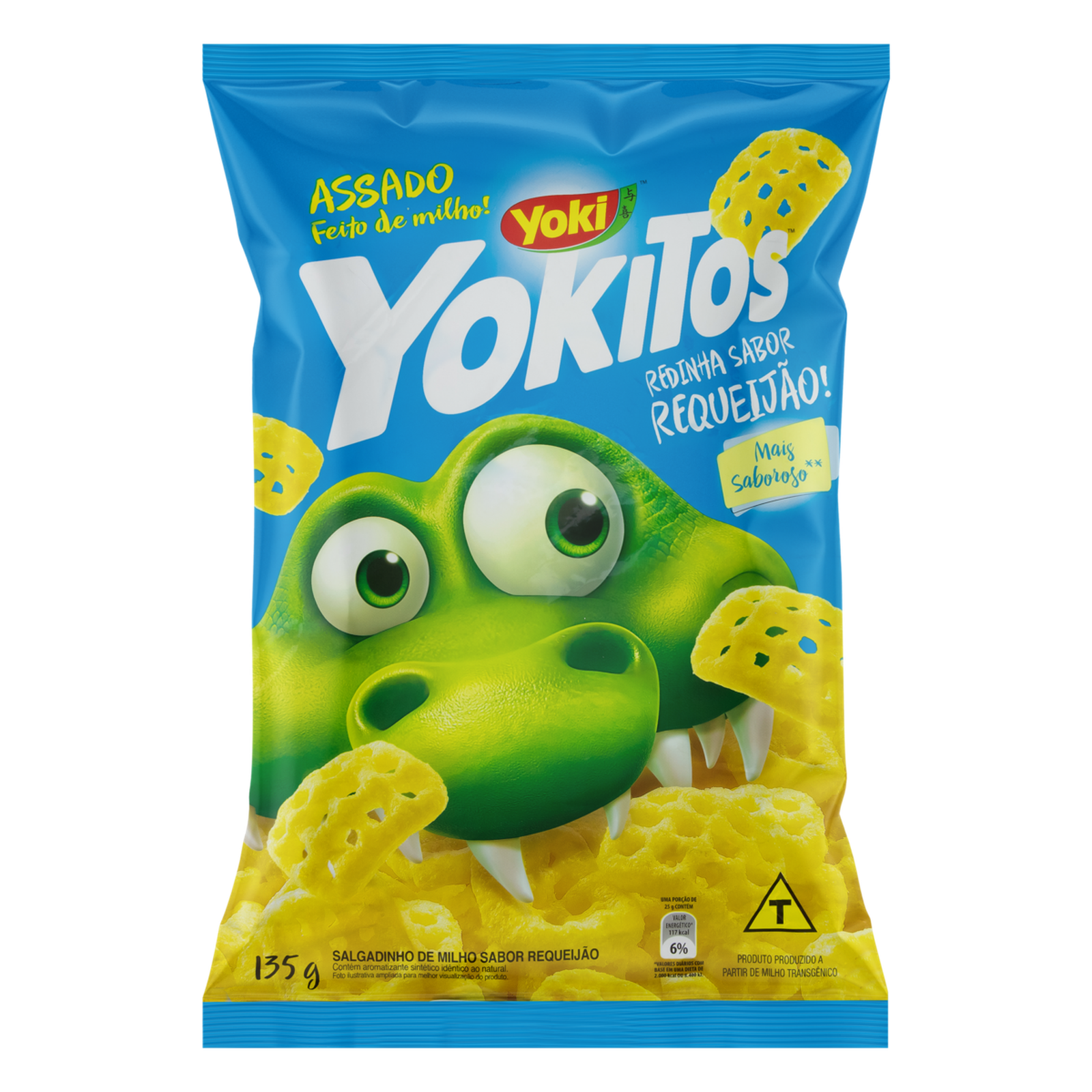 Salgadinho Yokitos Redinha Queijo Pacote 135G