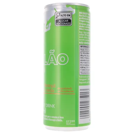 BEBIDA ENERGÉTICA RED BULL MARACUJÁ/MELÃO 250ML 360-7