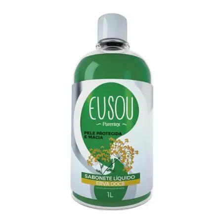Sabonete liquido eu sou erva doce/ cha verde 1l
