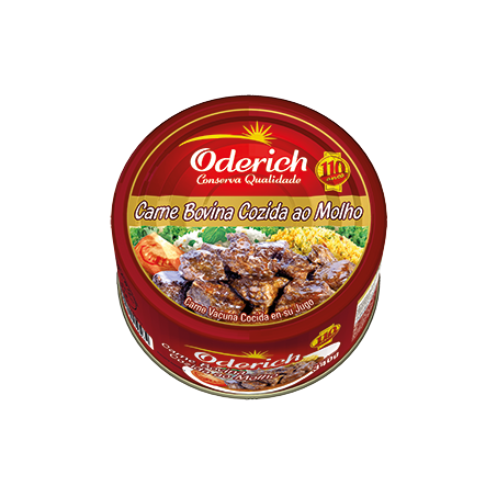 Carne Oderich Bovina Cozida ao Molho 340g