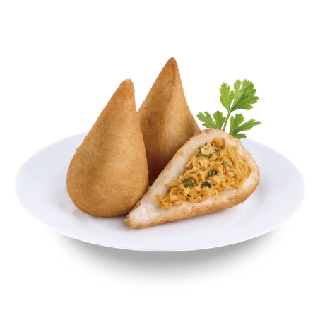 Salgado Oyshi Un Frito Grande Coxinha Frango Mandioca