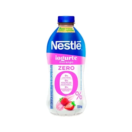 Iogurte nestle 1.150kg morango zero