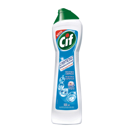 CIF CREMOSO LIMPEZA BRANCO MILAGR 450ML