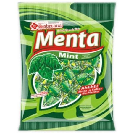 Bala Soberana Menta 200g