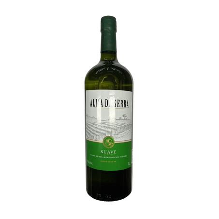 VINHO ALMA DA SERRA BRANCO SUAVE 1L