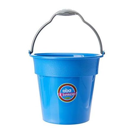 Balde plástico azul sanremo 8l sr610/7