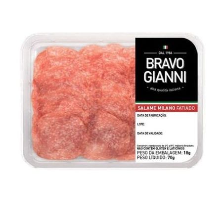 Salame Milano Fatiado 70g
