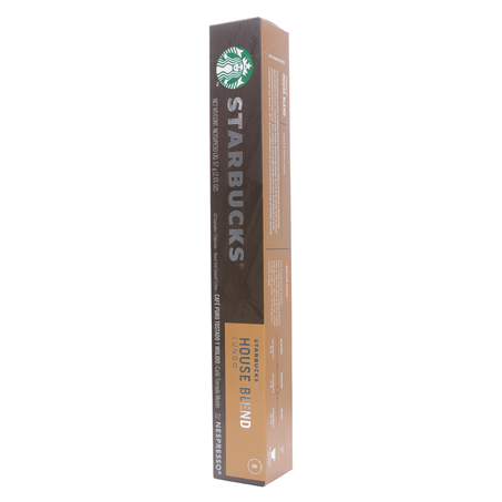 CAFÉ CÁPSULAS STARBUCKS NESPRESSO HOUSE BLEND C/10 UN 360-5