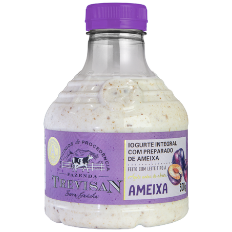 Iog trevisan 500g integral ameixa