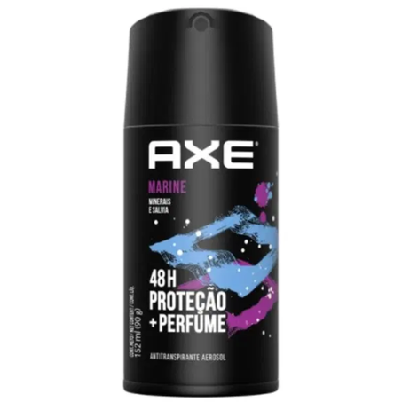 Desodorante aerosol axe 152ml marine