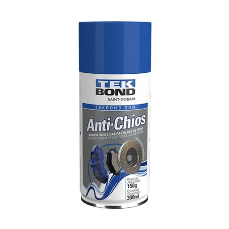 ANTI CHIOS TEKBOND 300ML ELIMINA RUIDO FREIO