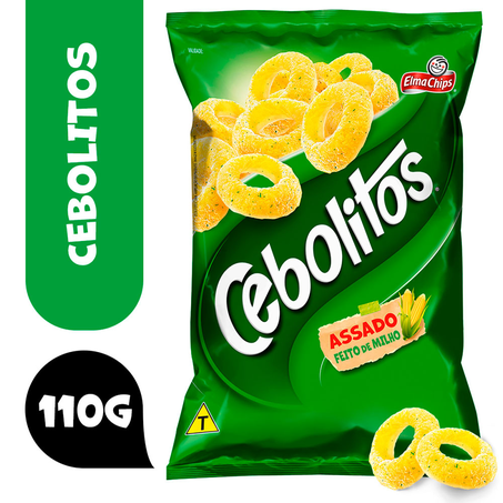 Salgadinho Cebolitos Pacote 110G
