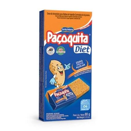 PAÇOQUITA SANTA HELENA DIET