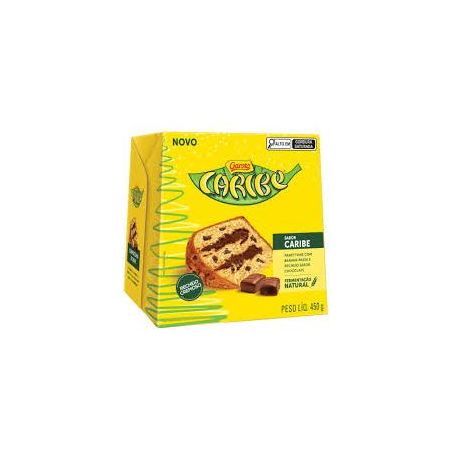 Panetone 450g Garoto Caribe Caixa