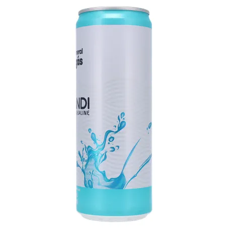 ÁGUA MINERAL SARANDI ALKALINE SEM GÁS LATA 350ML 360-9