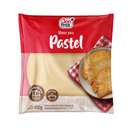 Massa para Pastel Bontraz Média 400G