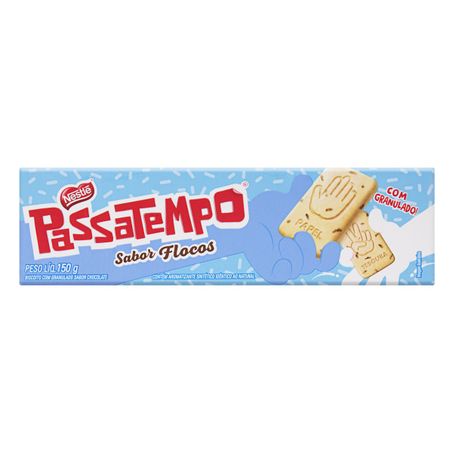 BISCOITO FLOCOS NESTLÉ PASSATEMPO