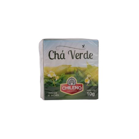 Chá Verde Chileno Caixa com 10un - 10gr 360-2