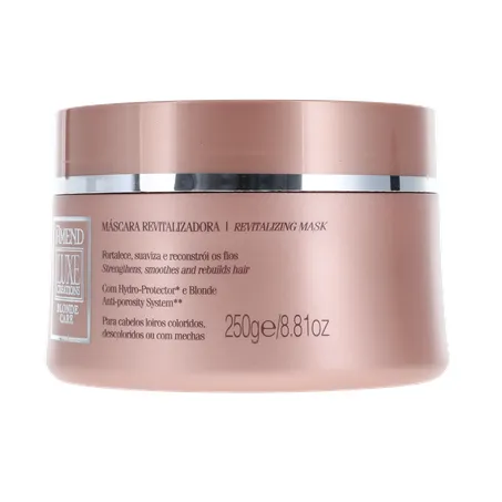 MÁSCARA DE TRATAMENTO AMEND LUXE CREATIONS BLONDE CARE POTE 250G 360-3