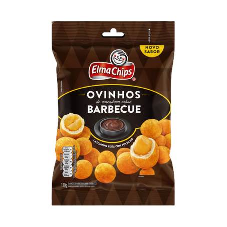 Ovinhos Amendoim Elma Chips Barbecue 130g
