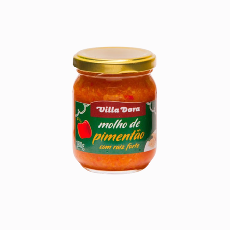 MOLHO DE PIMENTAO COM RAIZ FORTE 240G VILLADORA