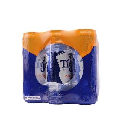 Cerveja Tiger Puro Malte Crystal Lata 350ml - Pacote com 12un - 4.2lt 360-47