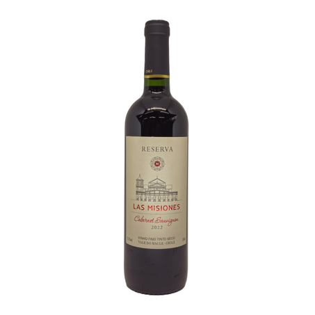 VINHO CHILENO LAS MISIONES RESERVA CABERNET SAUVIGNON 750ML