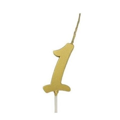 Vela Pick Ouro Regina Dourada Nº1