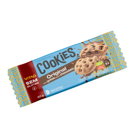 BISCOITO VITAO COOKIES SEM GLÚTEN CACAU 60G