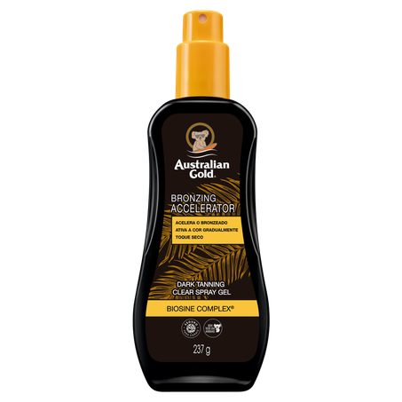 BRONZEADOR EM GEL AUSTRALIAN GOLD ACELERADOR DE BRONZEADO SPRAY 237G