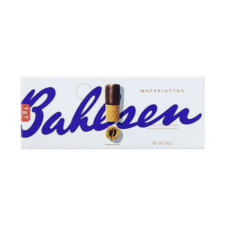 BISCOITO BAHLSEN 100G WAFFELETTEN DARK 