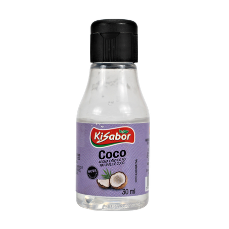 Essência De Coco Kisabor 30ml