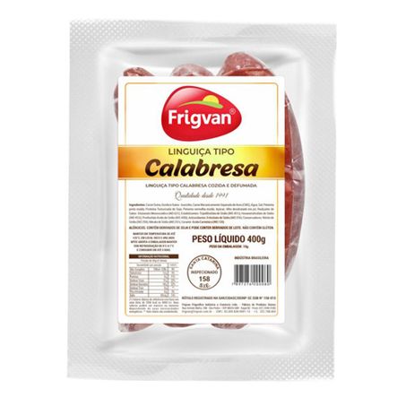 LING DEF CALABRESA FRIGVAN 400G