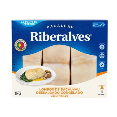 BACALHAU LOMBO RIBERALVES 1KG