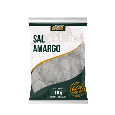 Sal Amargo 1 Kg (Sulfato De Magnésio/Sal De Epsom