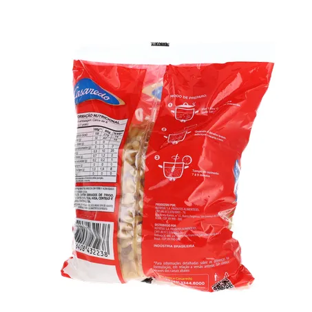Massa casaredo semola caracol. 500g 360-19