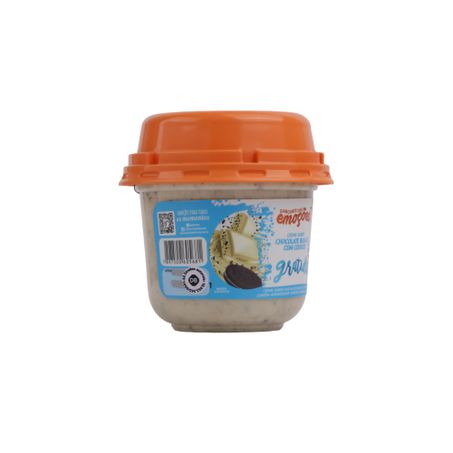 Creme Bom Princípio Sabor Chocolate Branco com Cookies  Pote 160gr 360-51